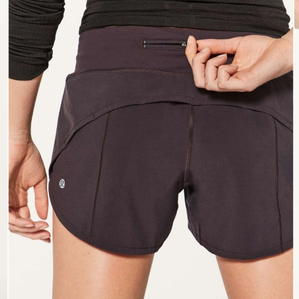 LuluLemon Speed Up Short Black size 8